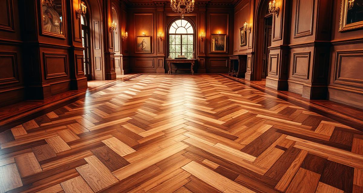 الباركيه الهرمي Herringbone - أحدث صيحات الأرضيات